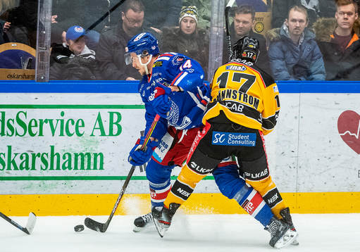 Oskarshamns Pontus Netterberg och Luleås Isac Brännström