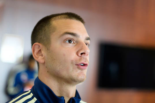 Alexander Kacaniklic is being interviewed