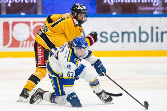 Luleås Josefine Hoegh Persson och Leksands Emma Woods