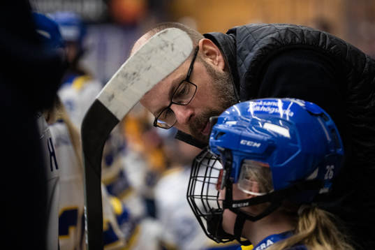 Leksands tränare Lars Stenmark