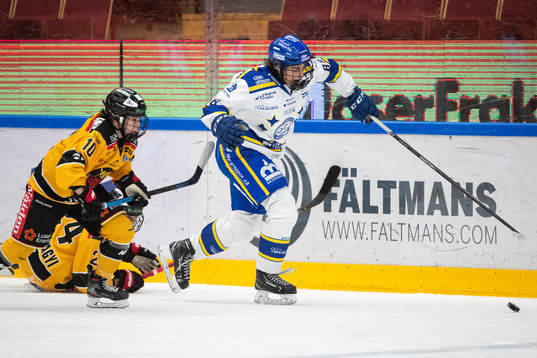 Leksands Ella Albinsson och Luleås Christa Alanko
