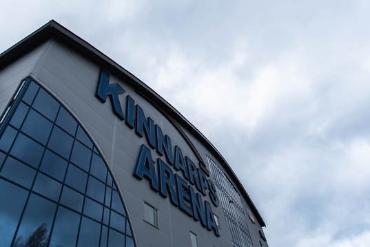 Exteriör av Kinnarps Arena