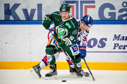 Färjestads Marcus Nilsson och Oskarshamns Filiph Engsund