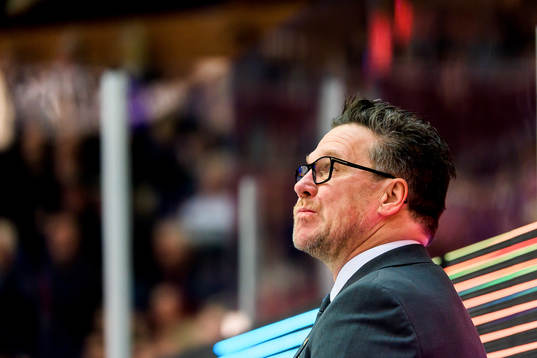 Oskarshamns tränare Håkan Åhlund deppar