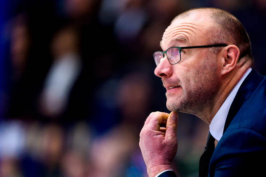 Oskarshamns assisterande tränare Fredrik Hallberg