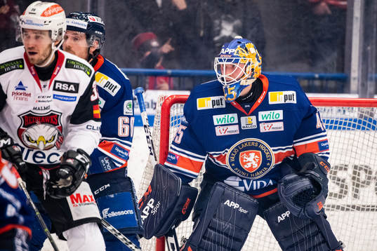 Växjös målvakt Viktor Andrén
