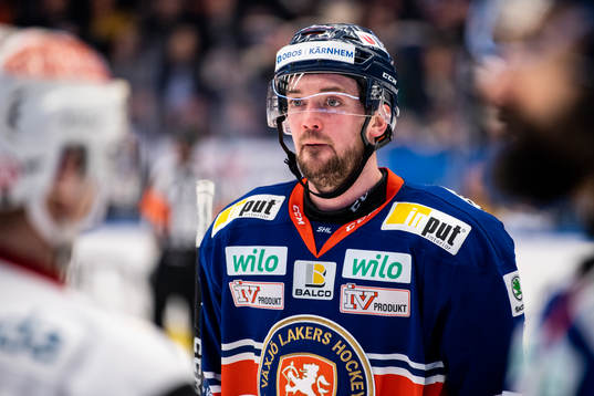 Växjös Tim Erixon deppar