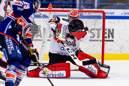 Malmö Redhawks målvakt Oscar Alsenfelt