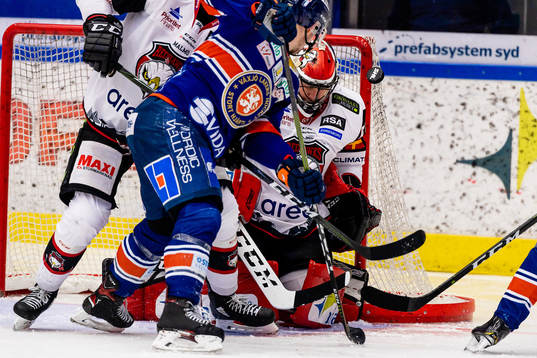 Malmö Redhawks målvakt Oscar Alsenfelt