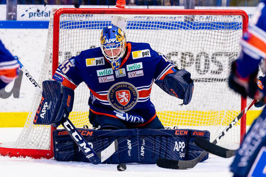 Växjös målvakt Viktor Andrén