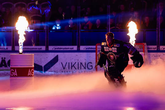 Växjös målvakt Viktor Andrén