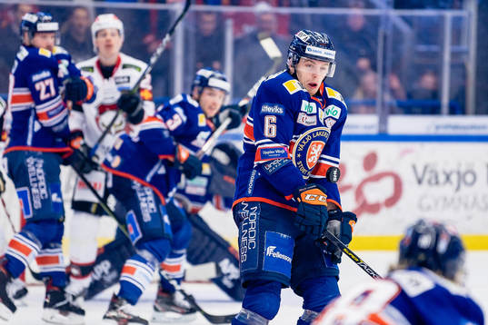 Växjös Linus Högberg täcker skott