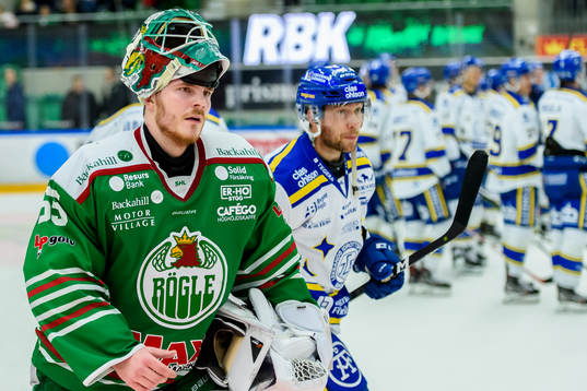 Rögles målvakt Christoffer Rifalk deppar