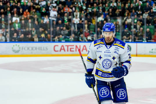 Leksands Marek Hrivik  jublar