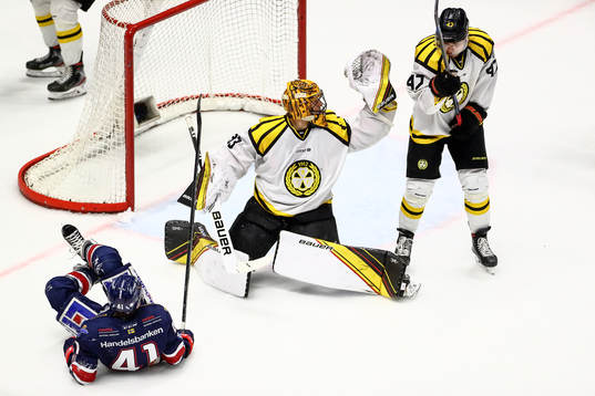 Brynäs målvakt Samuel Ersson