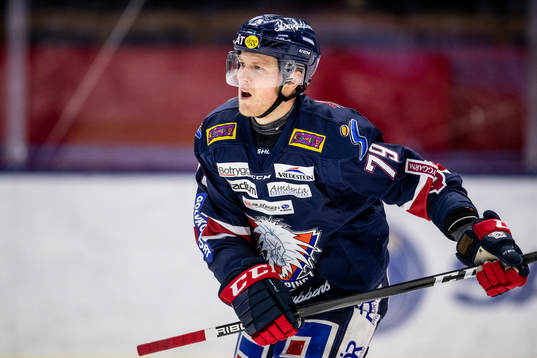 Linköpings Patrik Lundh jublar