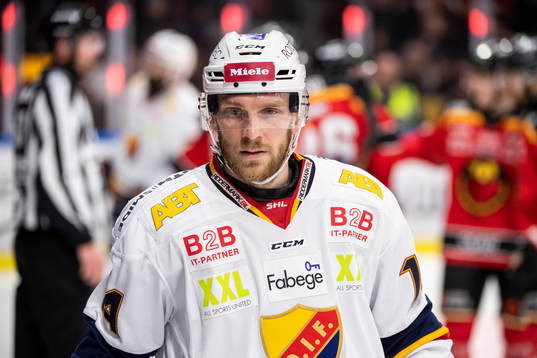 Djurgårdens Tom Wandell deppar