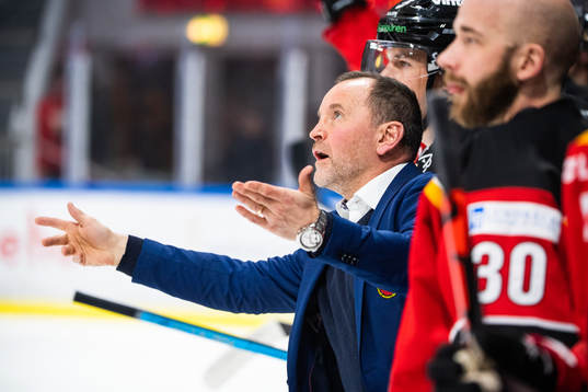 Luleås tränare Thomas Berglund