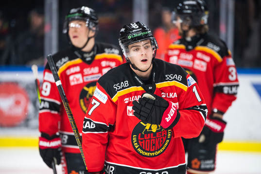 Luleås Isac Brännström deppar