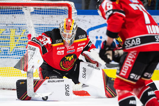 Luleås målvakt Joel Lassinantti