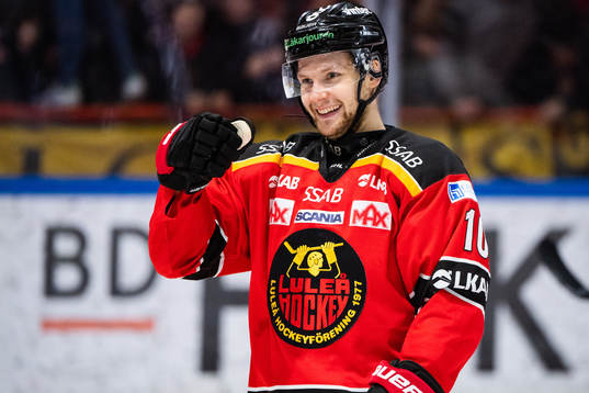 Luleås Einar Emanuelsson jublar