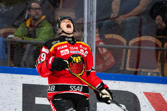 Luleås Erik Gustafsson deppar