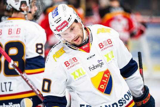Djurgårdens Niclas Bergfors deppar