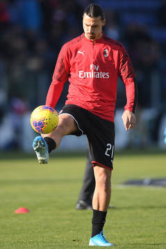 Zlatan Ibrahimovic of AC Milan