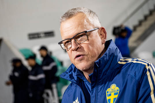 Janne Andersson, head coach of Sweden
