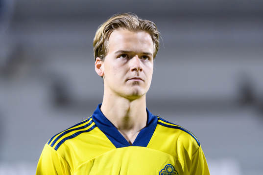 August Erlingmark of Sweden at lineup