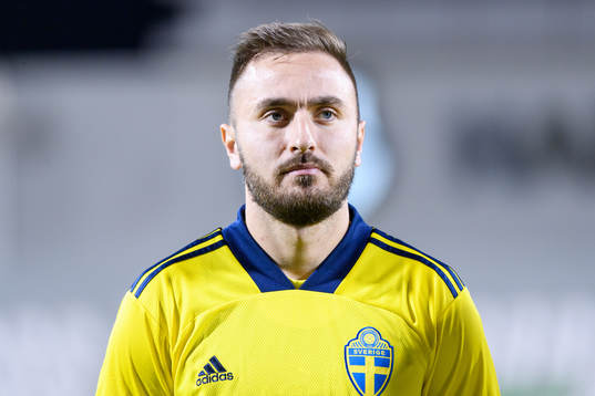 Muamer Tankovic of Sweden at lineup