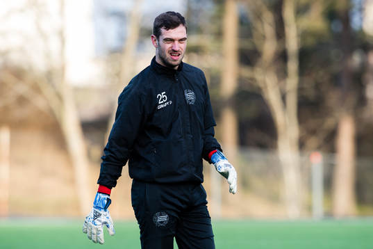 Hammarbys målvakt Davor Blazevic