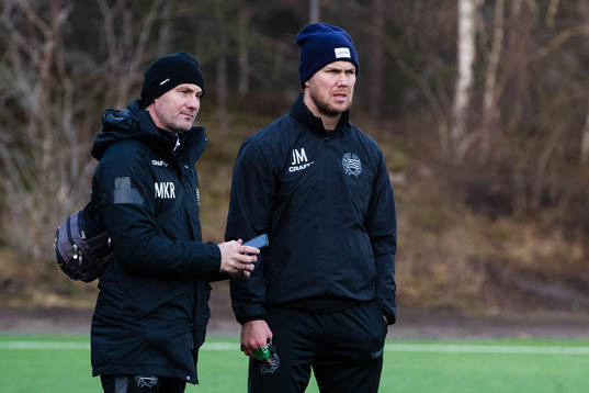 Hammarbys medicinskt ansvarige Mikael Klots Rubin och