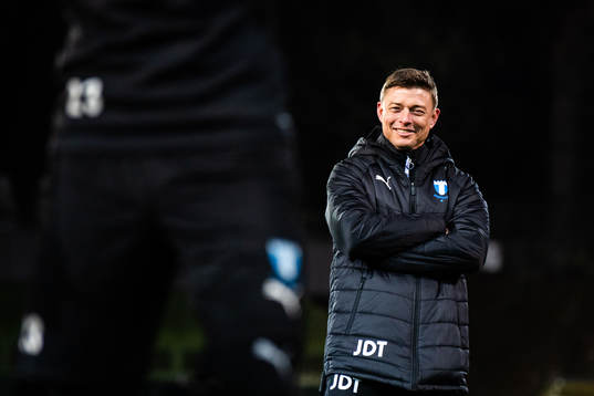Malmö FFs tränare Jon Dahl Tomasson