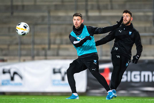 Malmö FFs Marcus Antonsson och Erdal Rakip