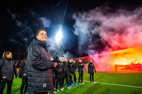 Malmö FFs tränare Fredrik Jahnfors
