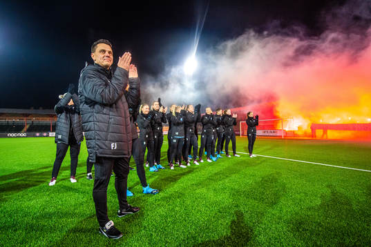 Malmö FFs tränare Fredrik Jahnfors