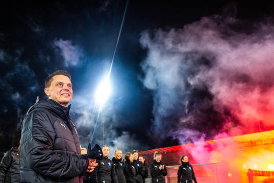 Malmö FFs tränare Fredrik Jahnfors