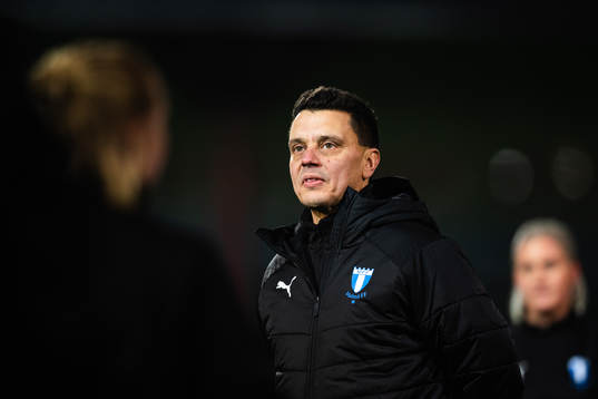 Malmö FFs tränare Fredrik Jahnfors