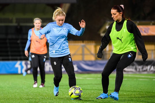 Andrea Sjögren och Malin Gunnarsson