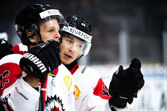 Joel Mustonen and Max Friberg of Frölunda