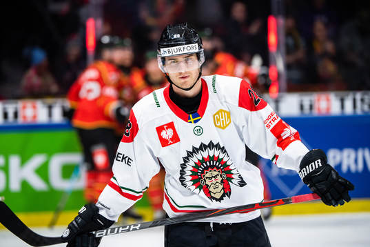 Johan Sundström of Frölunda looks dejected