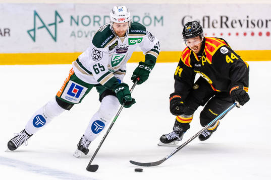 Färjestads Vojtech Mozik och Brynäs Jacob Blomqvist