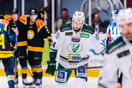 Färjestads Victor Ejdsell deppar