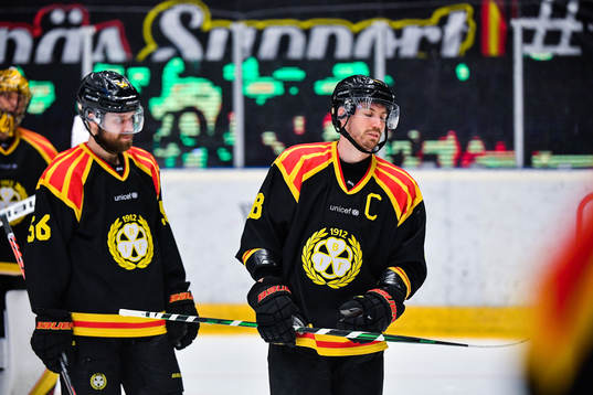 Brynäs Jonathan Sigalet och Anton Rödin deppar