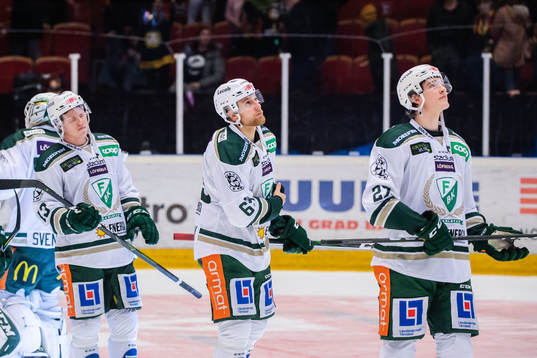Färjestads spelare deppar
