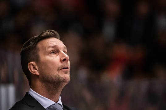 Färjestads huvudtränare Johan Pennerborn