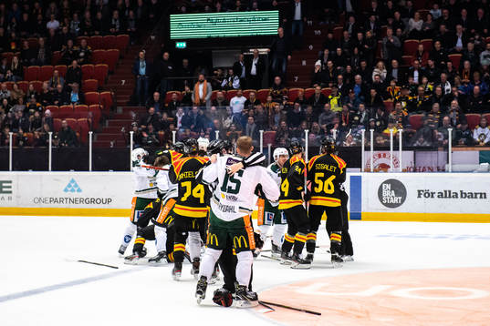 En stort bråk mellan spelarna