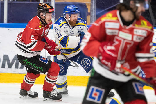 Örebros Gustav Backström och Leksands Mattias Ritola