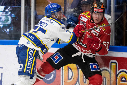 Leksands Spencer Abbott och Örebros Alfred Barklund